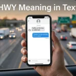 hwy meaning in text