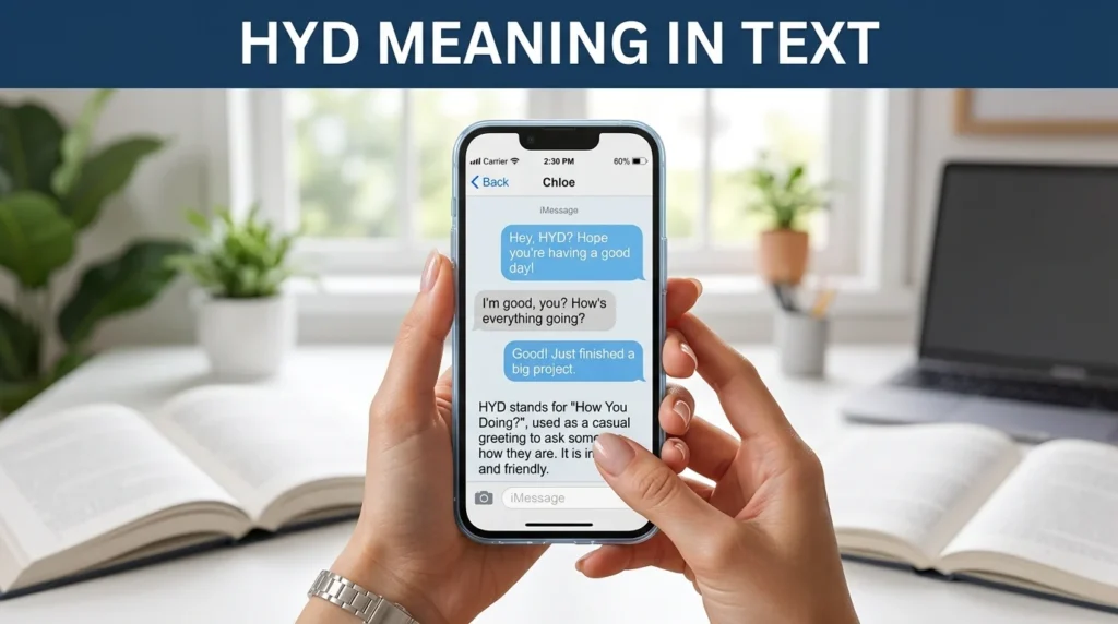 hyd meaning in text