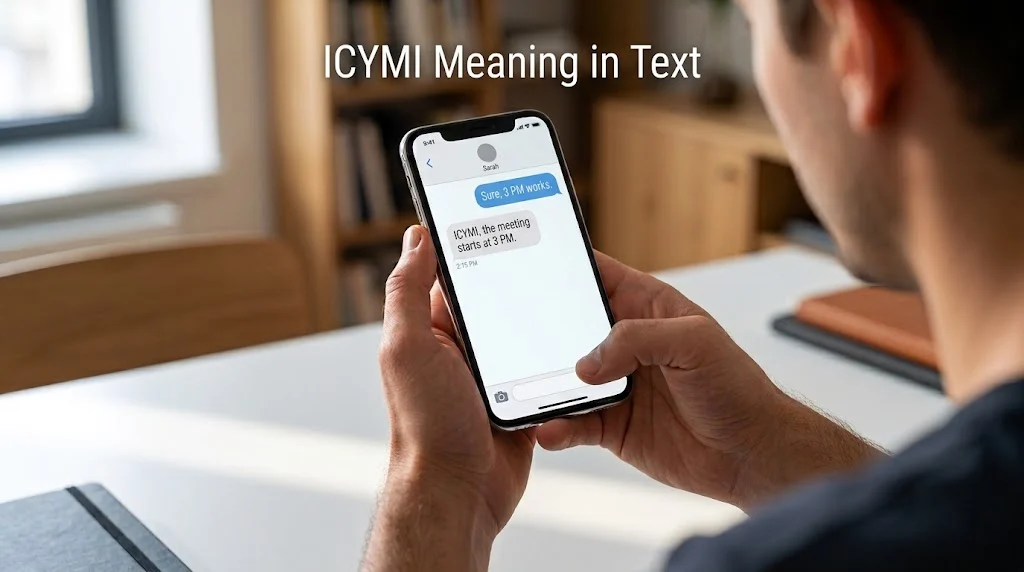 icymi meaning in text