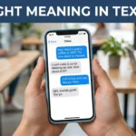ight meaning in text