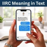 iirc meaning in text