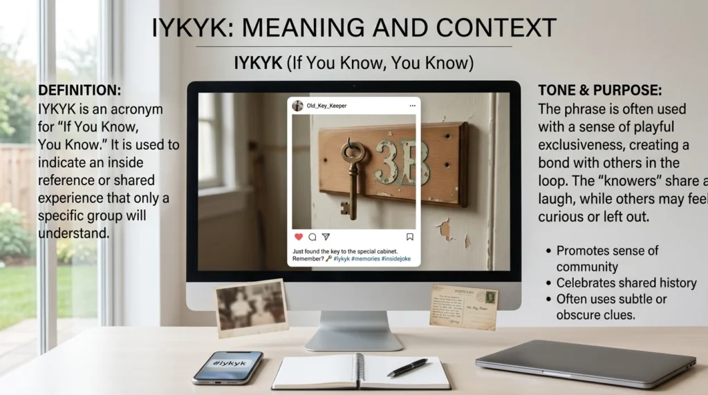 iykyk meaning in text