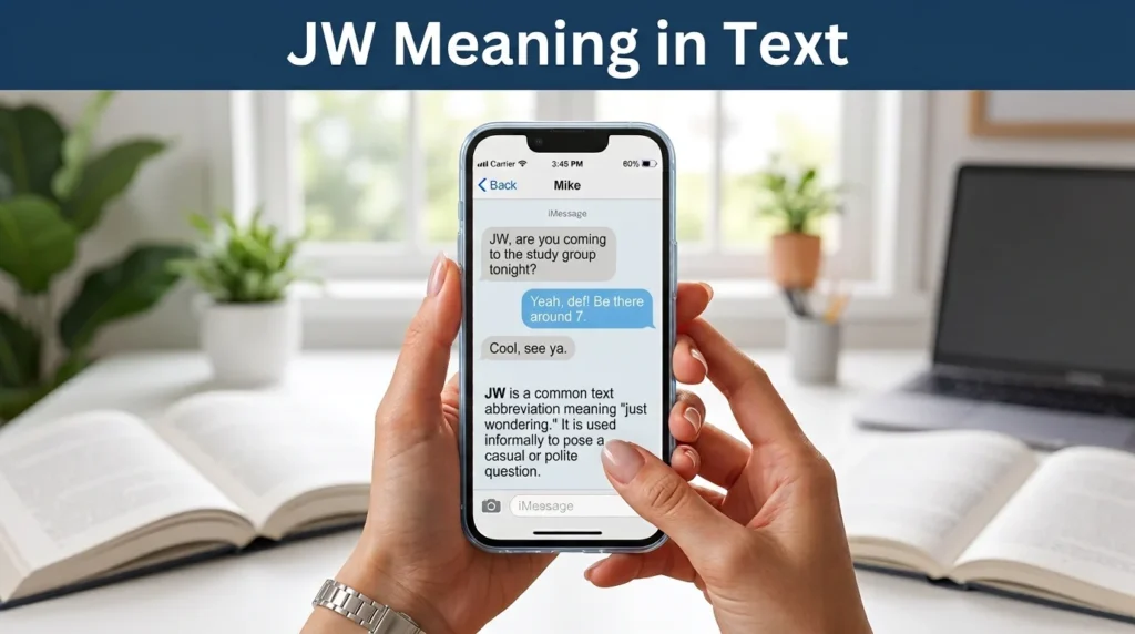 jw meaning in text