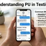 pu meaning in text