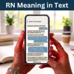 rn meaning in text