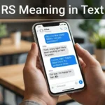 rs meaning in text
