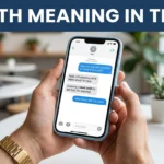 smth meaning in text