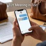 tdy meaning in text
