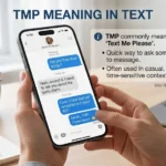 tmp meaning in text