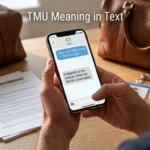 tmu meaning in text