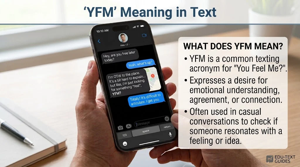 yfm meaning in text